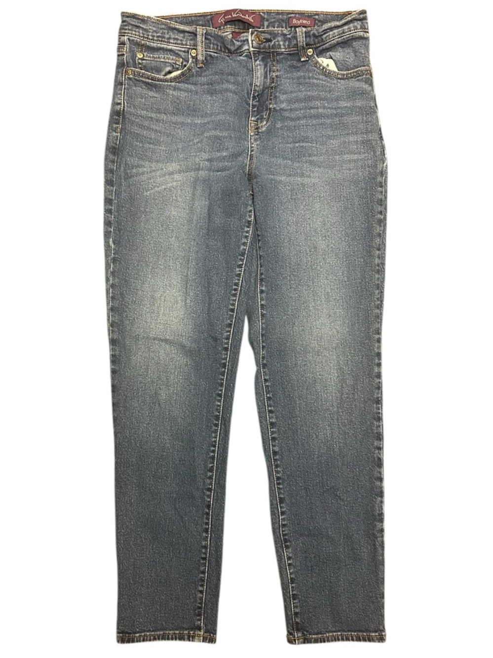 Gloria Vanderbilt Boyfriend Jeans Medium Wash Size 6